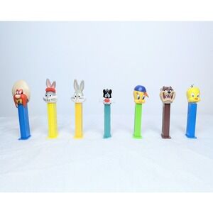 Vintage Looney Tunes Characters Pez Candy Dispensers Lot *WORKING*